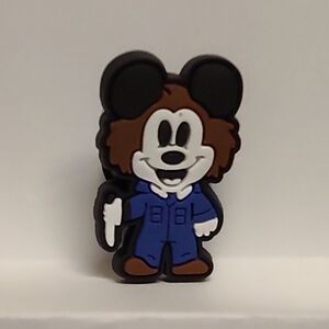 5/$5 Disney Mickey Mouse X Halloween Micheal Myers Croc Shoe Charm Jibbitz